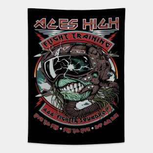 "ACES HIGH" Tapestry