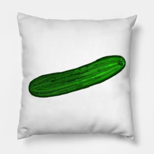 Cucumber Original Art Pillow