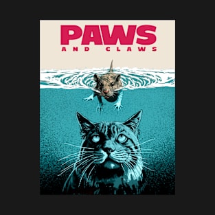 Surf's Paws: Cat vs Rats T-Shirt