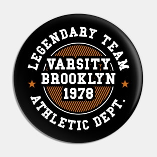 varsity brooklyn 1978 Pin