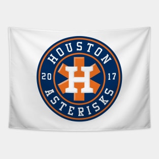 Houston Asterisks Logo Tapestry