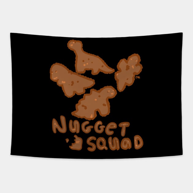 Chicken Nugget Squad Tapestry by Cup O Isopod