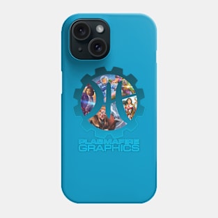 Plasmafire Graphics Logo Frame Tee #2 - Female Heroes Phone Case