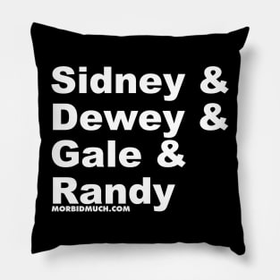 S & D & G & R Pillow