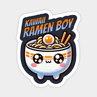 Kawaii Ramen Boy Magnet