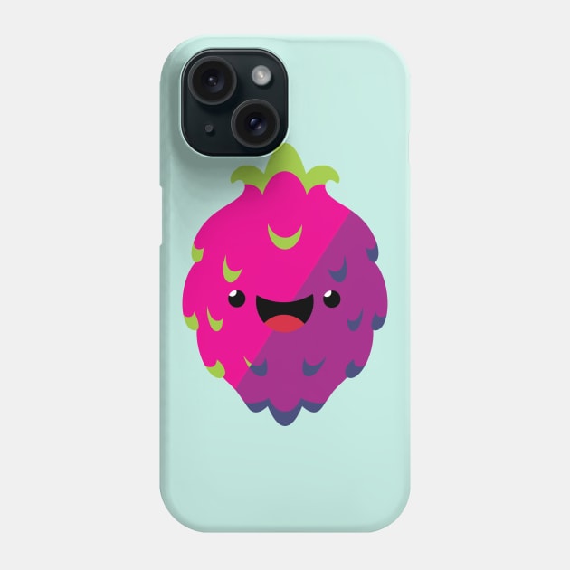 Dragon Fruit / Pitaya Phone Case by ginaromoart