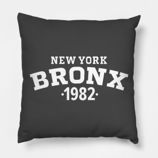 Bronx Legacy - Embrace Your Birth Year 1982 Pillow