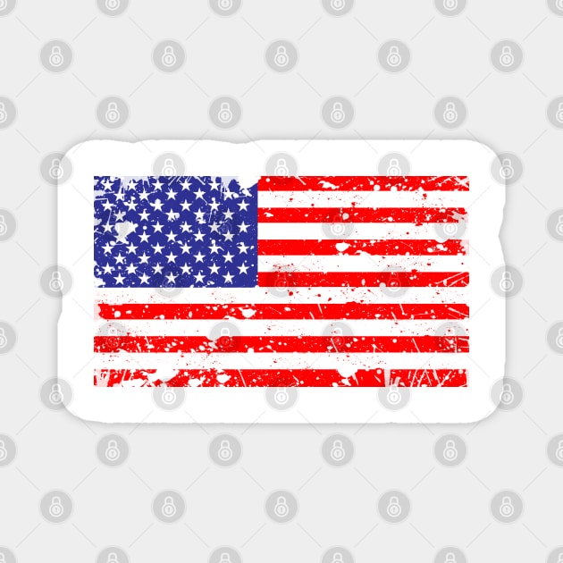 american flag Magnet by Amartwork