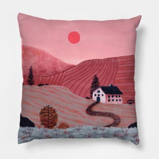 Little Farm House 3 Pillow