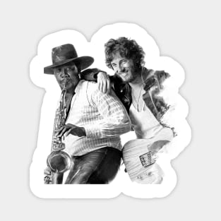 Bruce Springsteen / Guitarist Retro Style Magnet