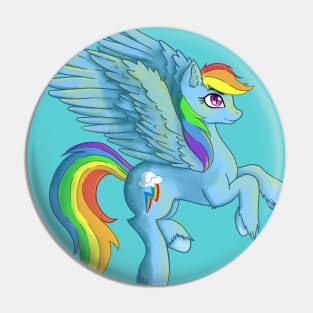 Rainbow Dash Pin