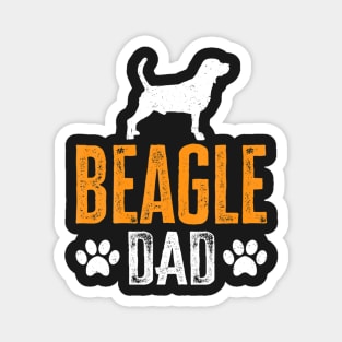 Beagle Dad Gift Dog Daddy Beagle Father Day Magnet