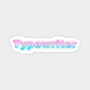 Typewriter Magnet