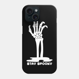 Skeleton Hand Rising From The Ground Phone Case