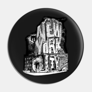 New York City Pencil by Tai's Tees Pin