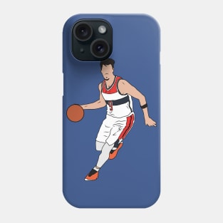 Deni Avdija Dribbling Phone Case