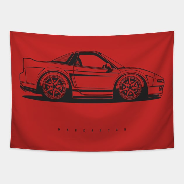 Minicars - NSX Tapestry by Markaryan