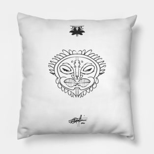 Tribal Mask Pillow