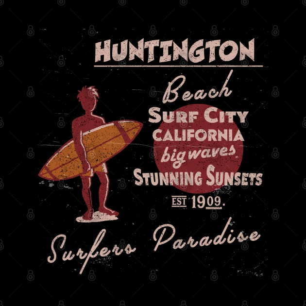 Huntington Beach california by Alexander Luminova