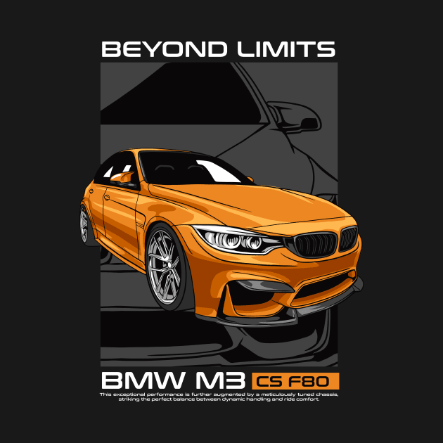 M3 F80 Beyond Limits by Harrisaputra