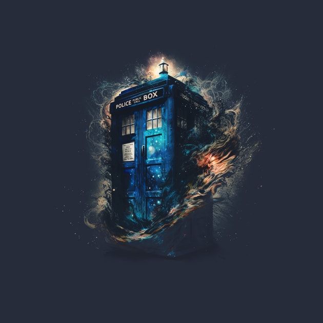 The Tardis by DesignedbyWizards