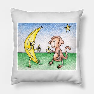 banana boy Pillow