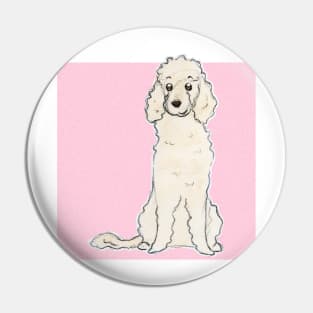 poodle dog Pin