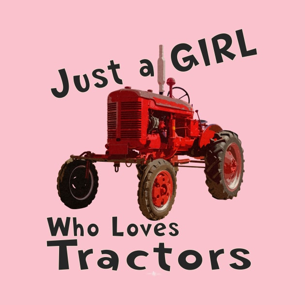 Just a girl who loves tractors by seadogprints