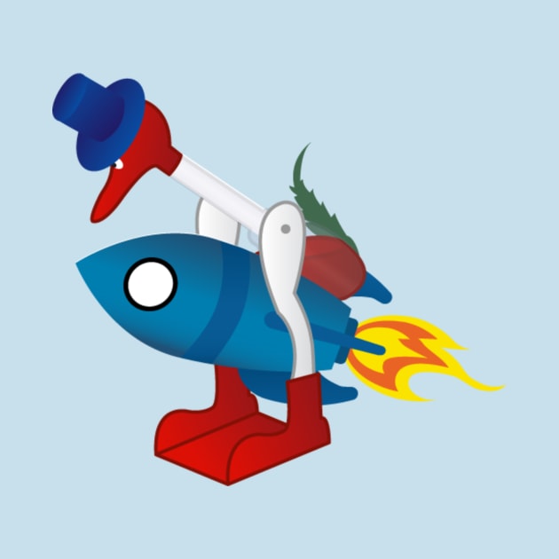 Rocket Bird by griffin173