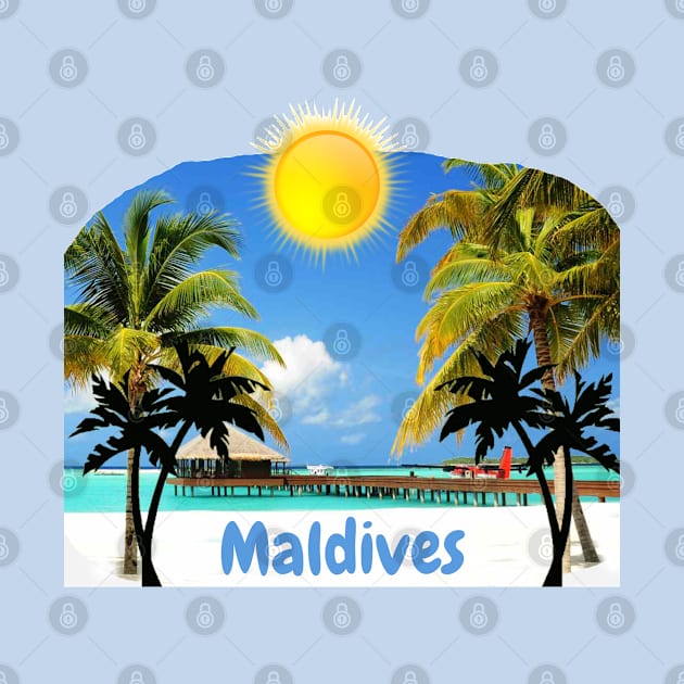 The Maldives by Papilio Art