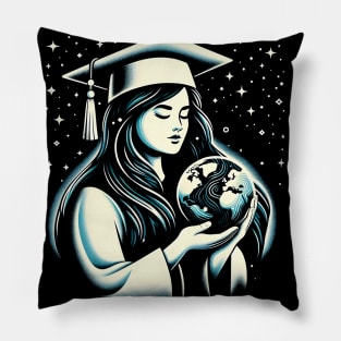 Class of 2024 Senior Graduation Gifts Funny Graduate 2024 Pillow