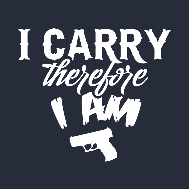 I carry therefore I am (white) by nektarinchen