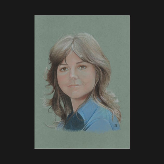 Sally Field by Sandra Warmerdam