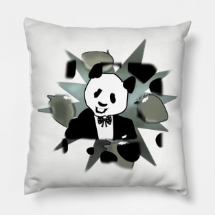 Minotaur - Panda and Strawberry Pillow