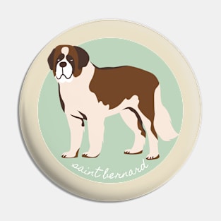 Saint Bernard Lover Gift Dog Breed Pet Lover Puppy Pin