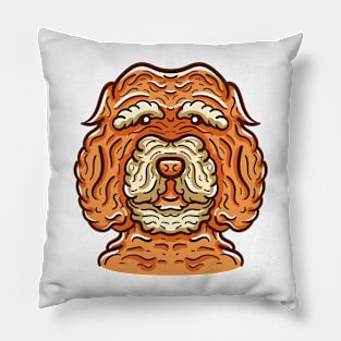 Cute Cockapoo dog Pillow