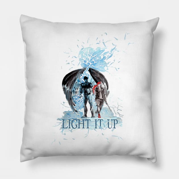 Light it up Pillow by RavensLanding