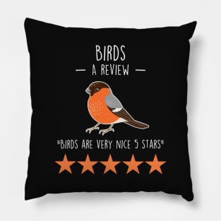 Bird Review Pillow