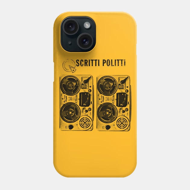 Scritti Politti //// Absolute 80s Sleeve Art Phone Case by DankFutura