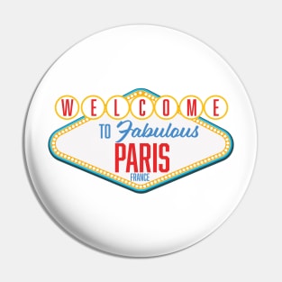 Welcome to Fabulous Paris France logo. Pin