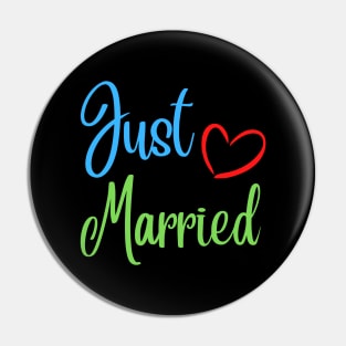 Just Married Pin