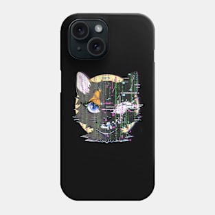 matrix cat Phone Case