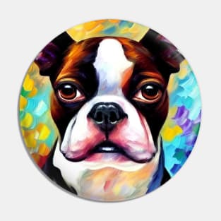 Boston Terrier Pin