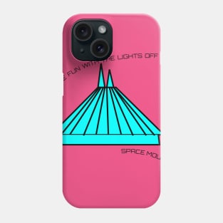 Lights Out Space Mountain Phone Case