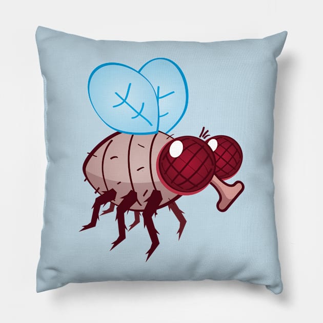 Larry the Fly Pillow by LAckas