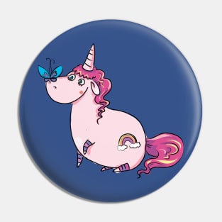 Unicorn & Butterfly Pin