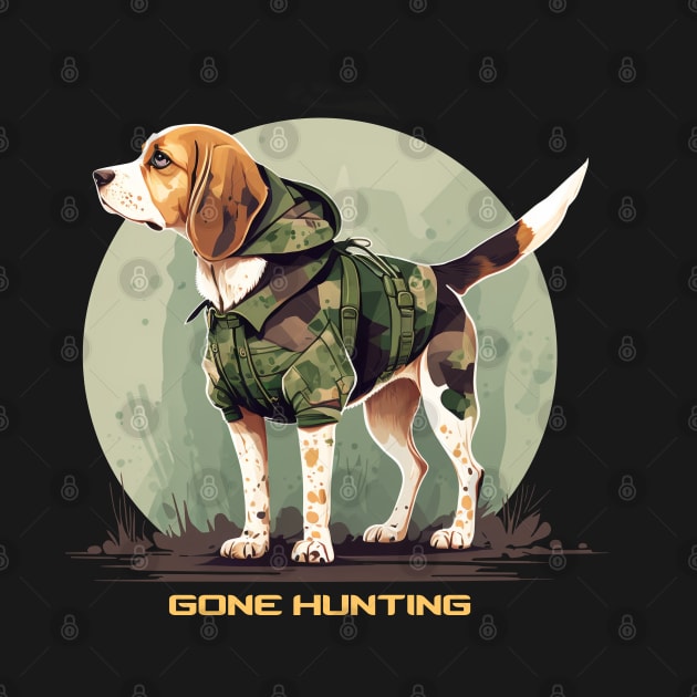 Beagle Gone Hunting by Bondoboxy