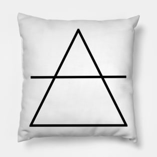 Air Element Symbol Pillow