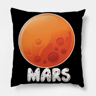 Mars T shirt planet T-shirts Pillow