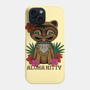 Aloha Kitty Tiki Totem Phone Case